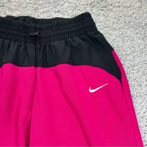 Nike Outfit Womens Small Matching Outfit Sweatshirt Sweatpants Pink Black Travel - Picture 3 of 9